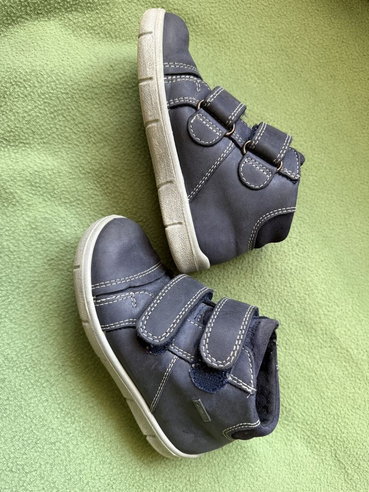 Skorzane buty trzewiki Superfit ocieplone r.24