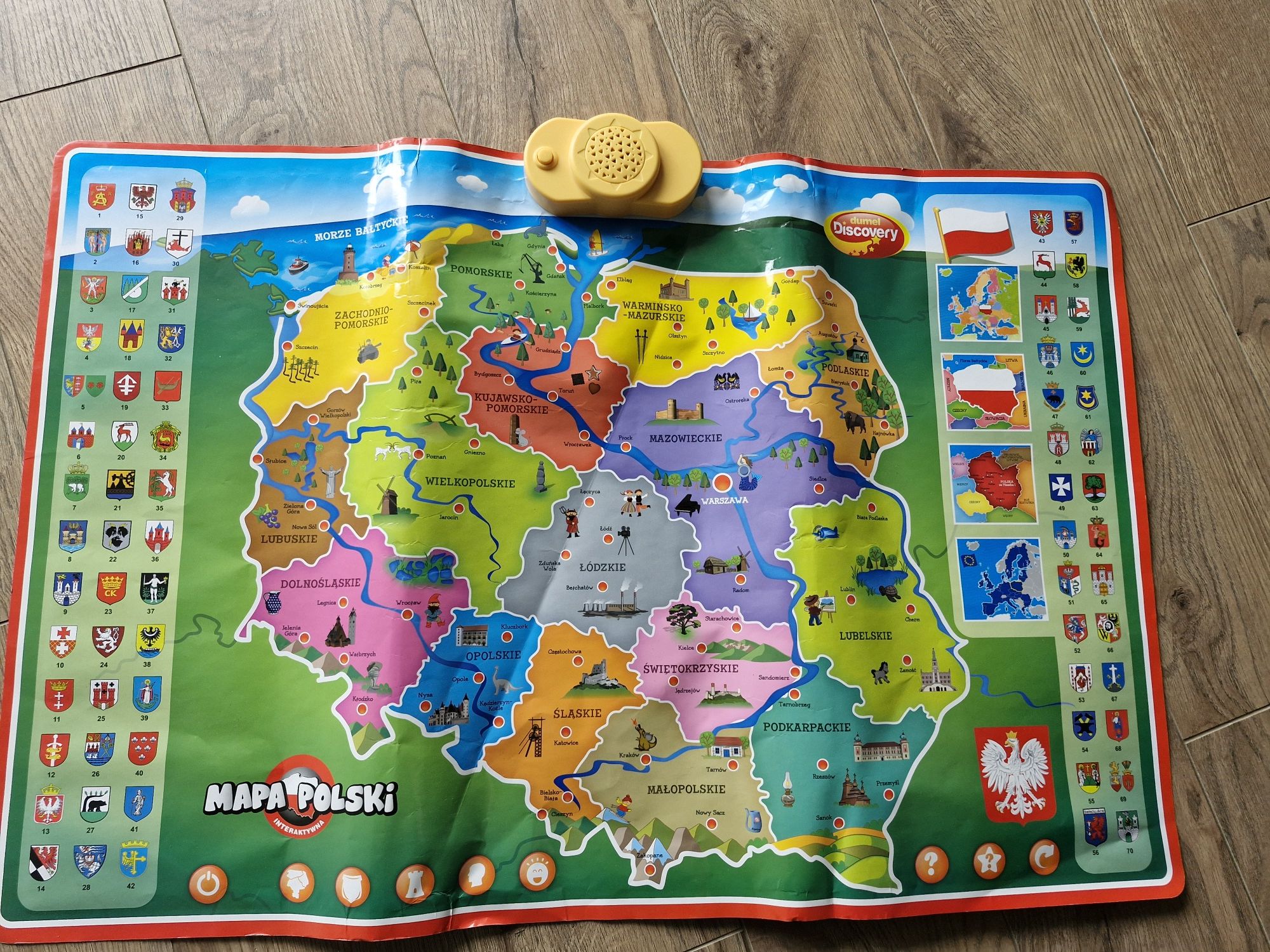 Interaktywna Mapa Polski Dumel Discavery