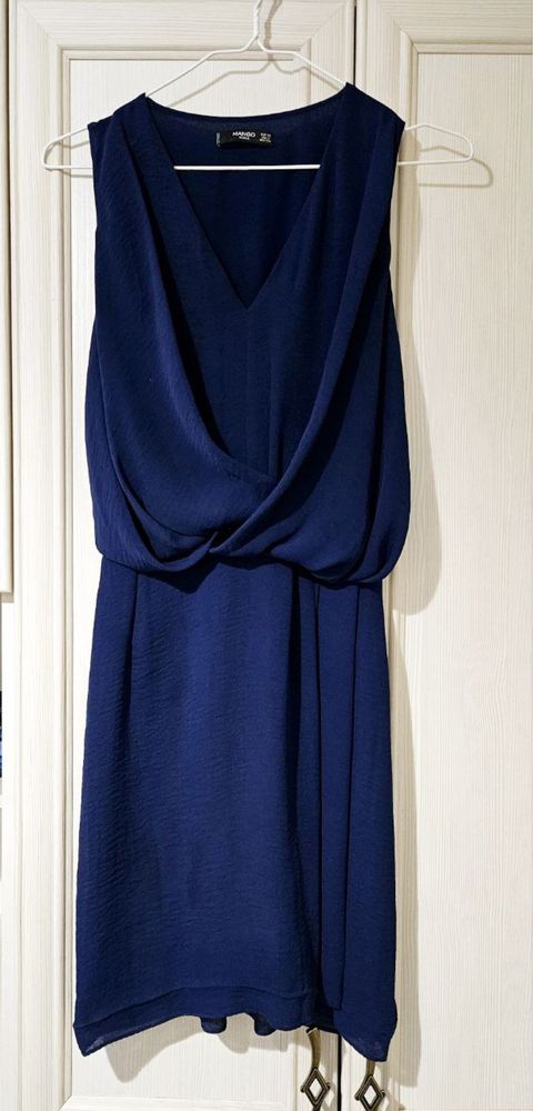 Плаття Mango (Чорне/Синє)