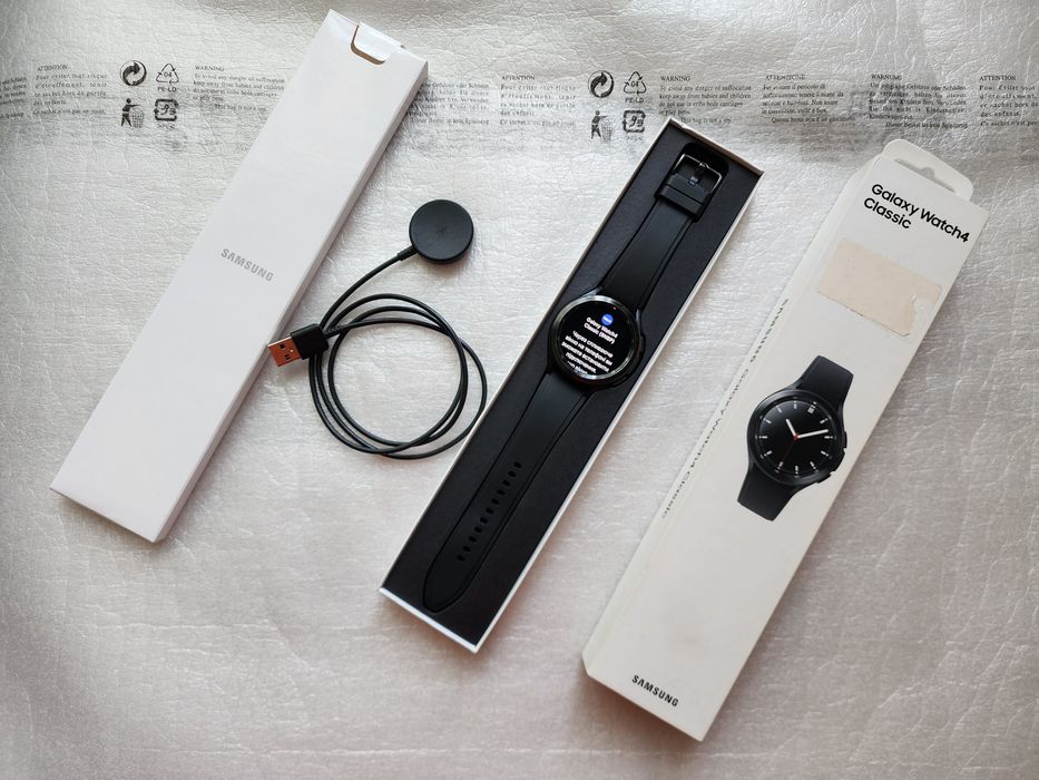 Samsung Watch 4 Classic LTE.eSim.4G.46mm Black.Официал.