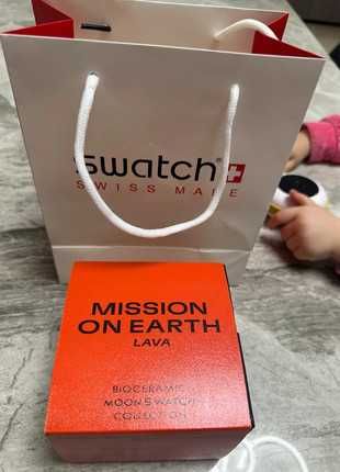 Omega x Swatch Lava SO33O100 Hit Sprzedaży Lato 2024