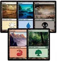 Basic Landy, Landstacja, MTG, Magic the Gathering Landy 100szt (5x20)