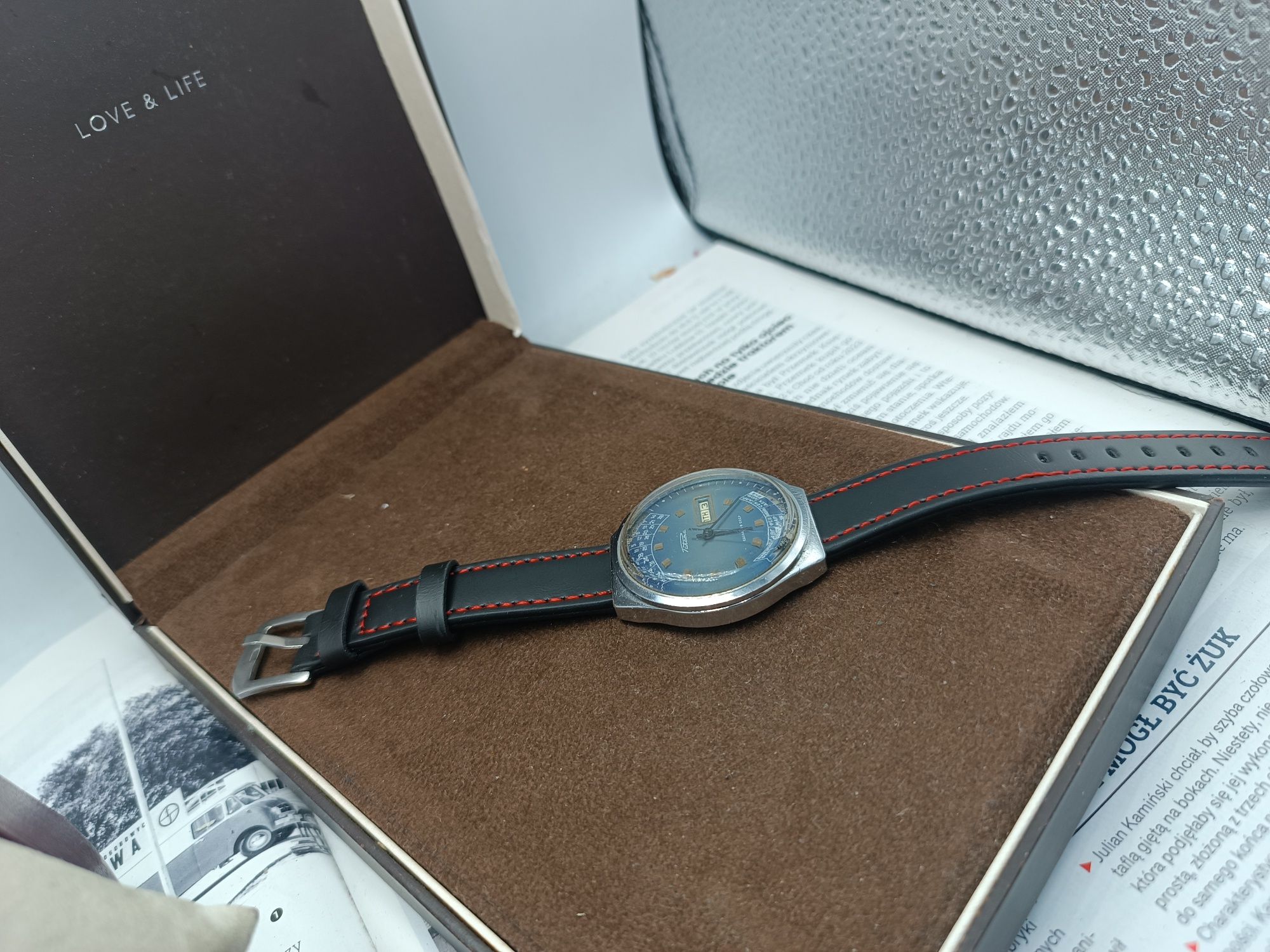 Zegarek rakieta mechaniczny multi kalendarz