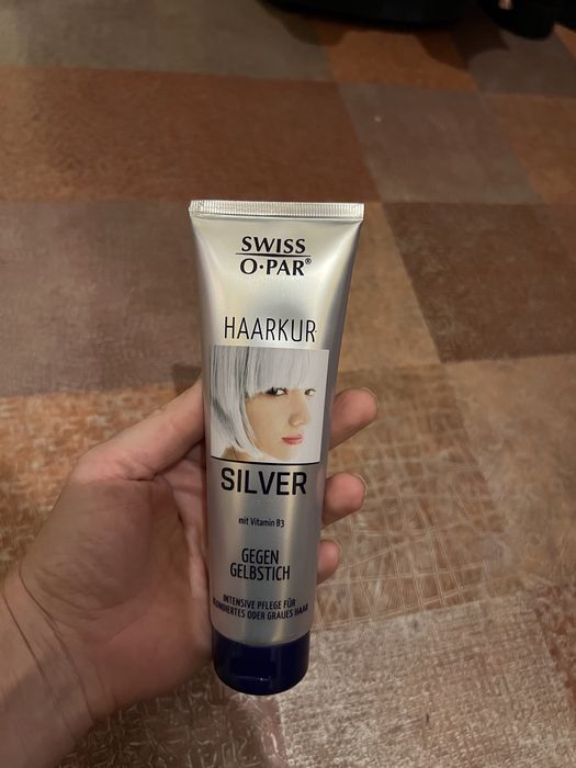 Тонировка анти желтизна для волос