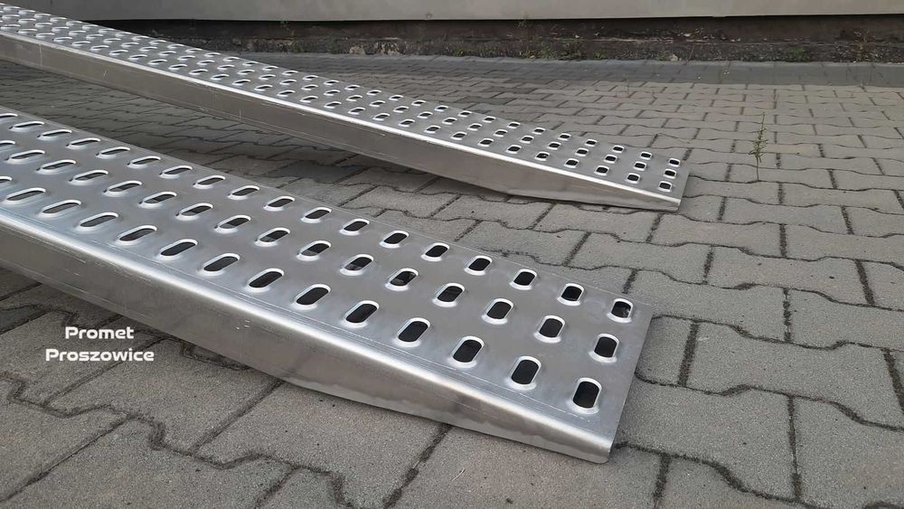 Najazdy Aluminiowe 3,5m x 30cm LOHR 2,2T Podjazdy na Skrzynię Plandekę