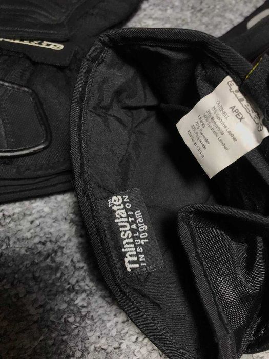 Моторукавиці Alpinestars Apex Black - Thinsulate - S