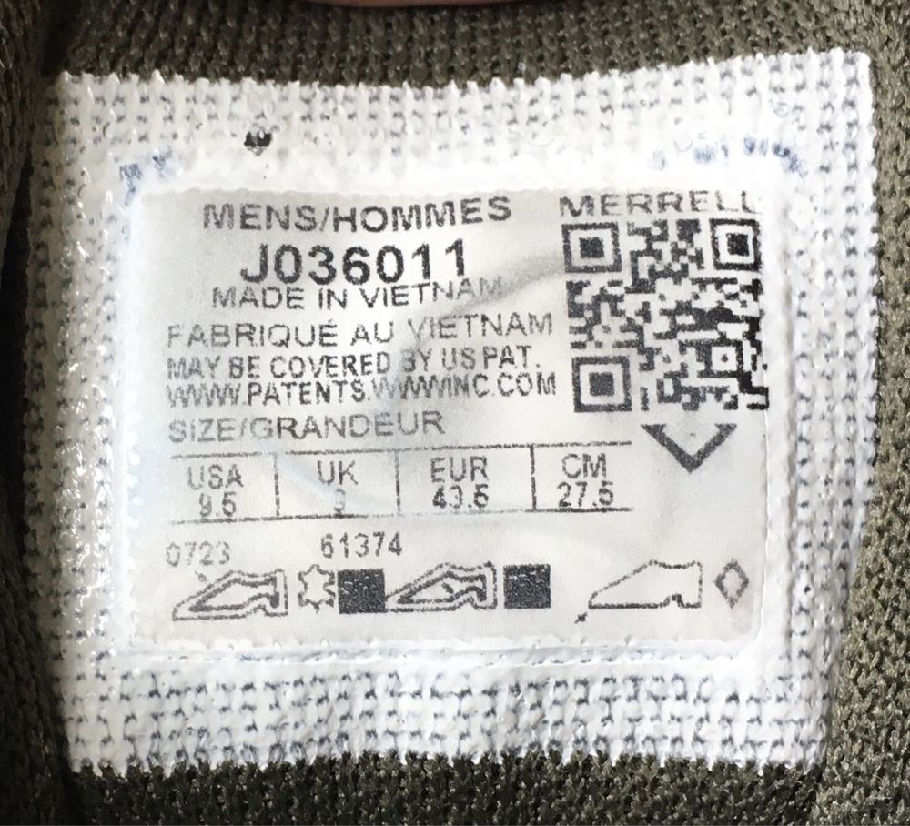 Кросівки MERRELL WRAPT (Vietnam) оригіінал Lowa