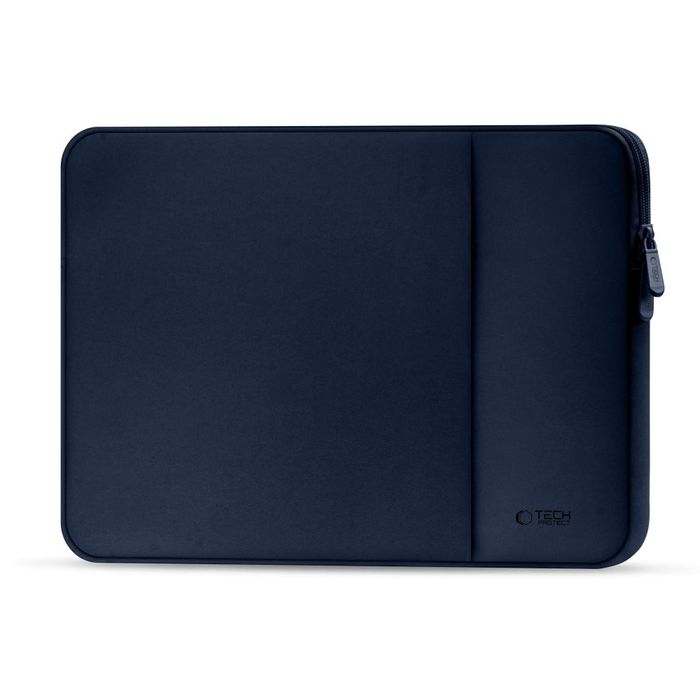 Etui Neopren Tech-Protect DO Laptopa 14" Ochrona Wstrząsy Granatowe