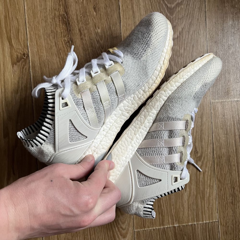 Кроссовки Adidas eqt equipment boost grey continental