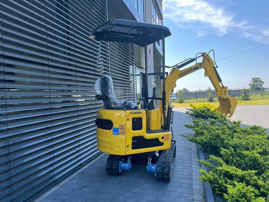 Minikoparka Gunter Grossmann GG800N. Nowa. Dostawa cała Polska