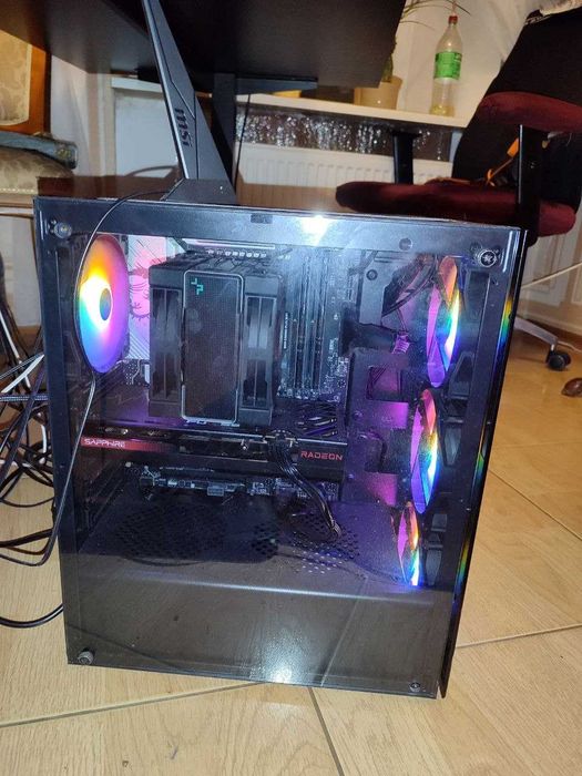 Игровой комьютер RYZEN 7 7700 + RX 7600 8 GB + 32 GB DDR5 RAM