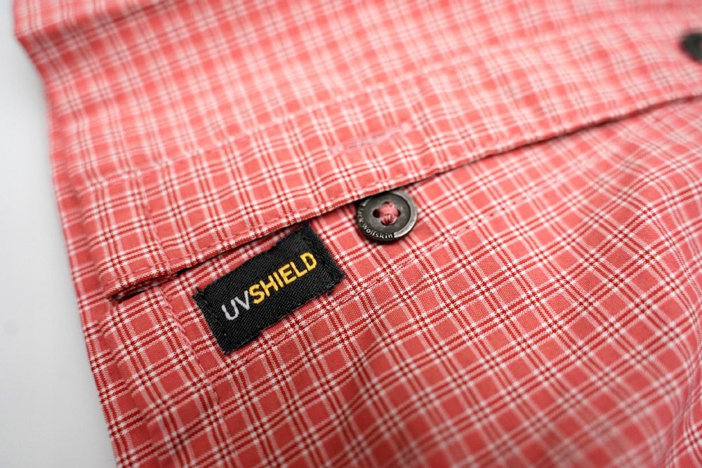 JACK WOLFSKIN Trekkingowa Łososiowa Koszula | UV Shield | L