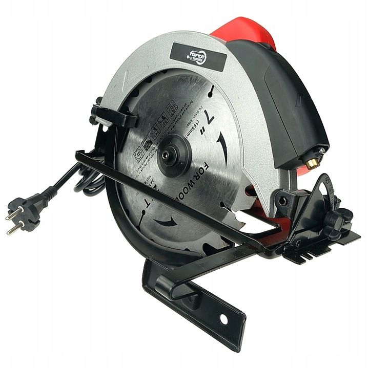Pilarka Piła Tarczowa Ręczna Do Drewna Przecinarka 2700w Laser + Tarcz