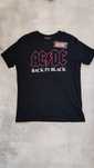 Футболка AC DC black in black.