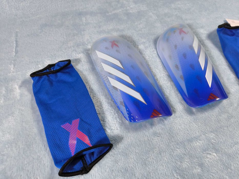 Футбольные щитки Adidas X League M Синие