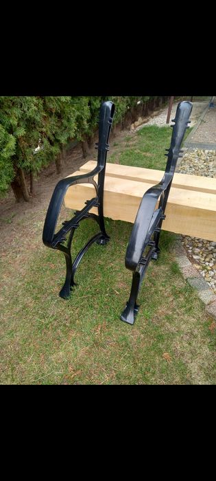 Noga do ławki ogrodowej - aluminiowa