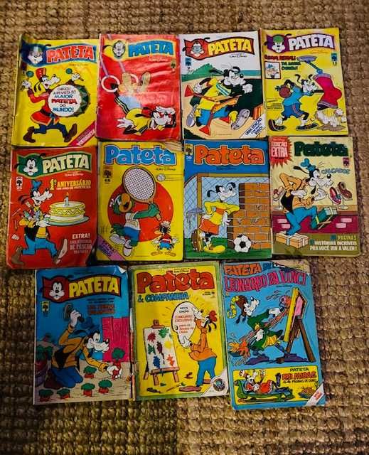 Revistas Mickey, Pateta, Zé Carioca, Bolota...