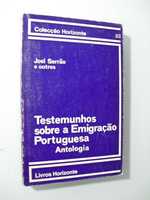 Serrão (Joel,Outros);Testemunhos Sobre a Emigação Portuguesa