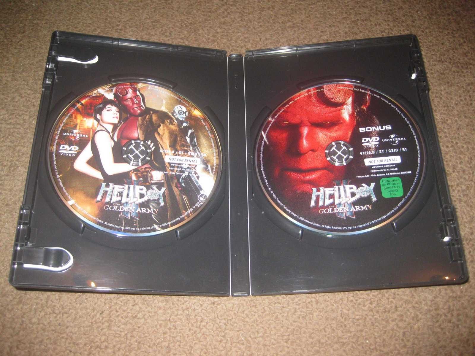 "Hellboy II" Edição Especial de Colecionador com Máscara/2 DVDs