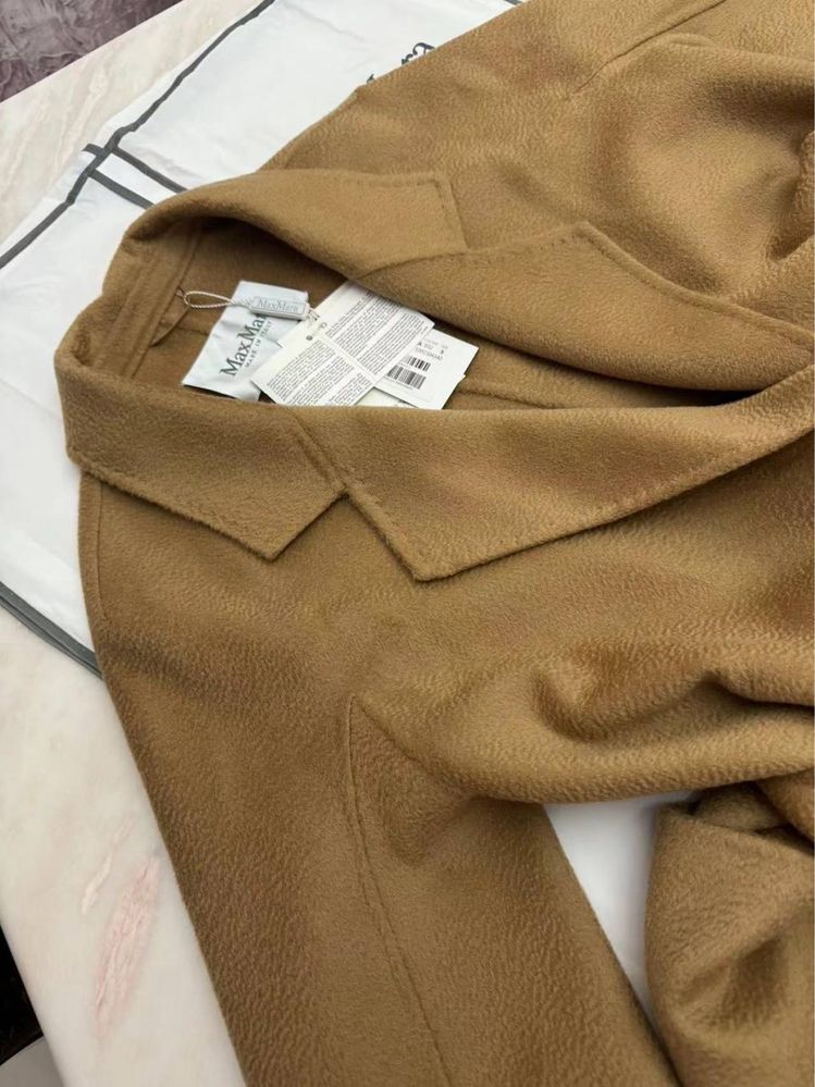 Продається Довгий Пальто Max Mara Кольору Кемель – Модель Людмила