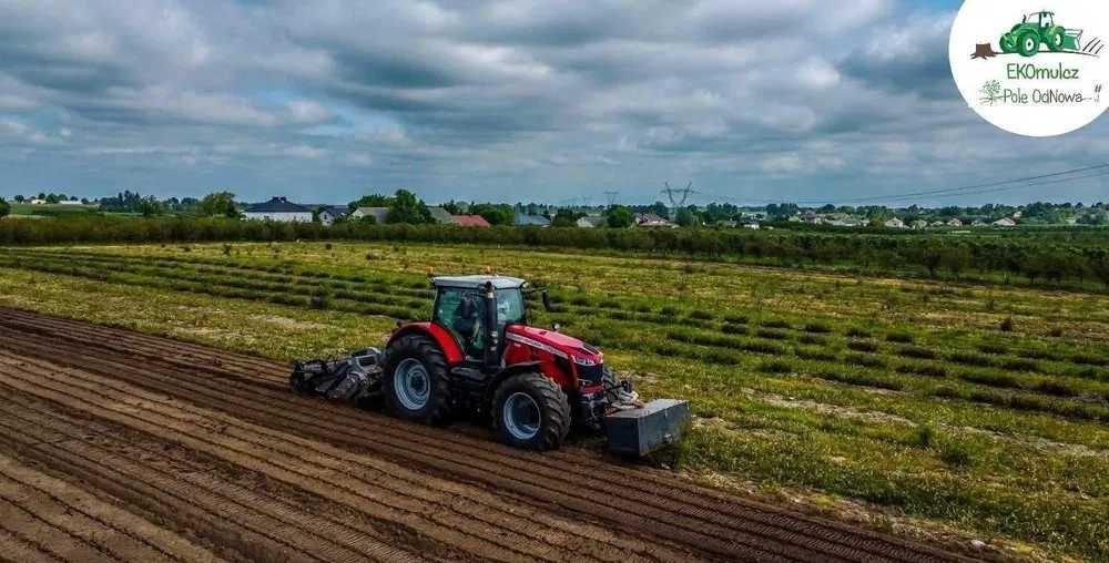 Mulczer frezowanie pni czyszczenie działek mulczowanie usługi działka