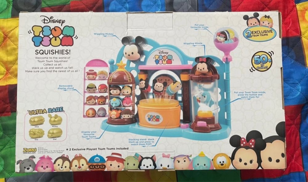 Disney Tsum Tsum Toy Shop i 2 figurki
