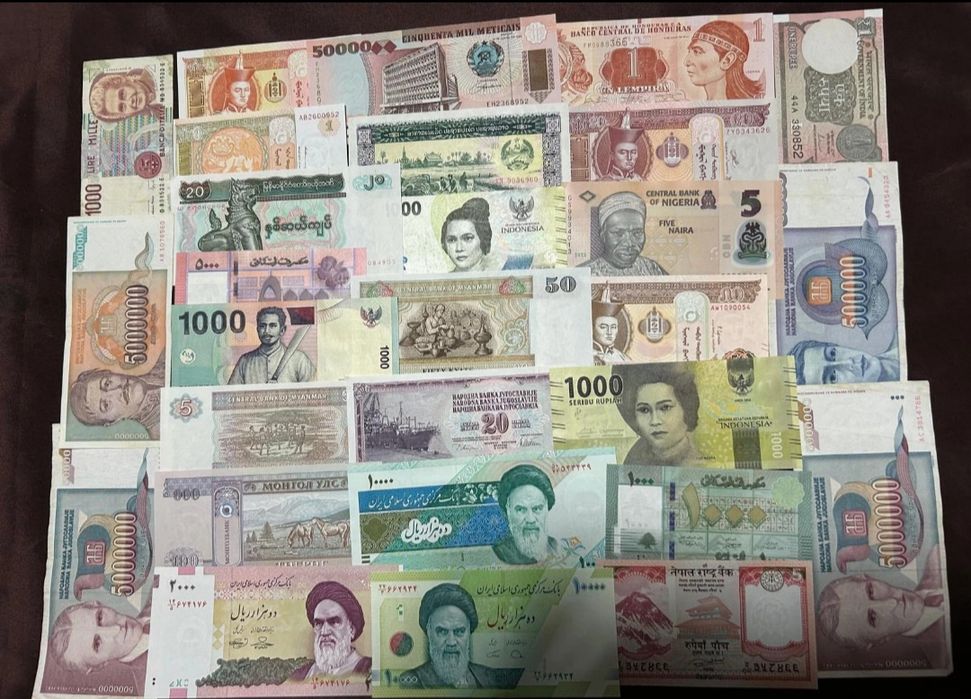 28 notas de coleção- notofilia