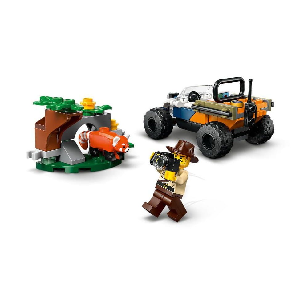 lego city quad badacza dżungli z pandą czerwoną 60424