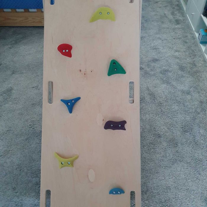 Trójkąt piklera ze zjedżalnią/ścianką wspinaczkową