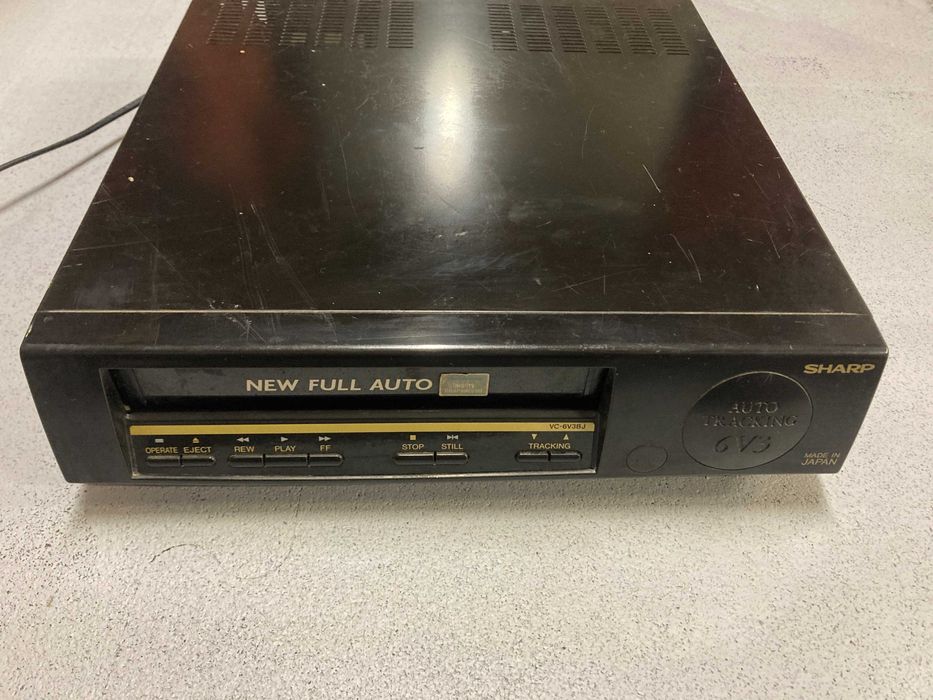Magnetowid odtwarzacz VHS SHARP VC-6V3BJ 6V3 sprawny
