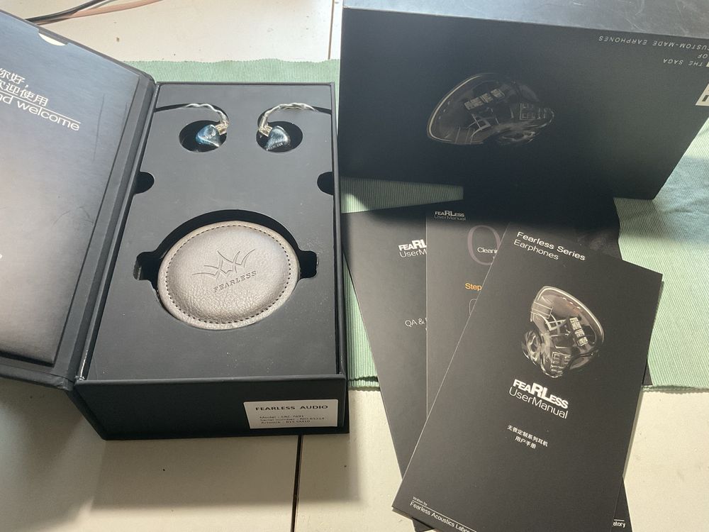 Fearless audio s8z - IEM słuchawki dokanałowe