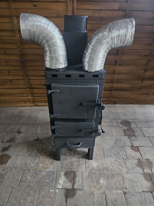 Piec nadmuchowy 16 kW • Gruba blacha 8 mm • Sprawny