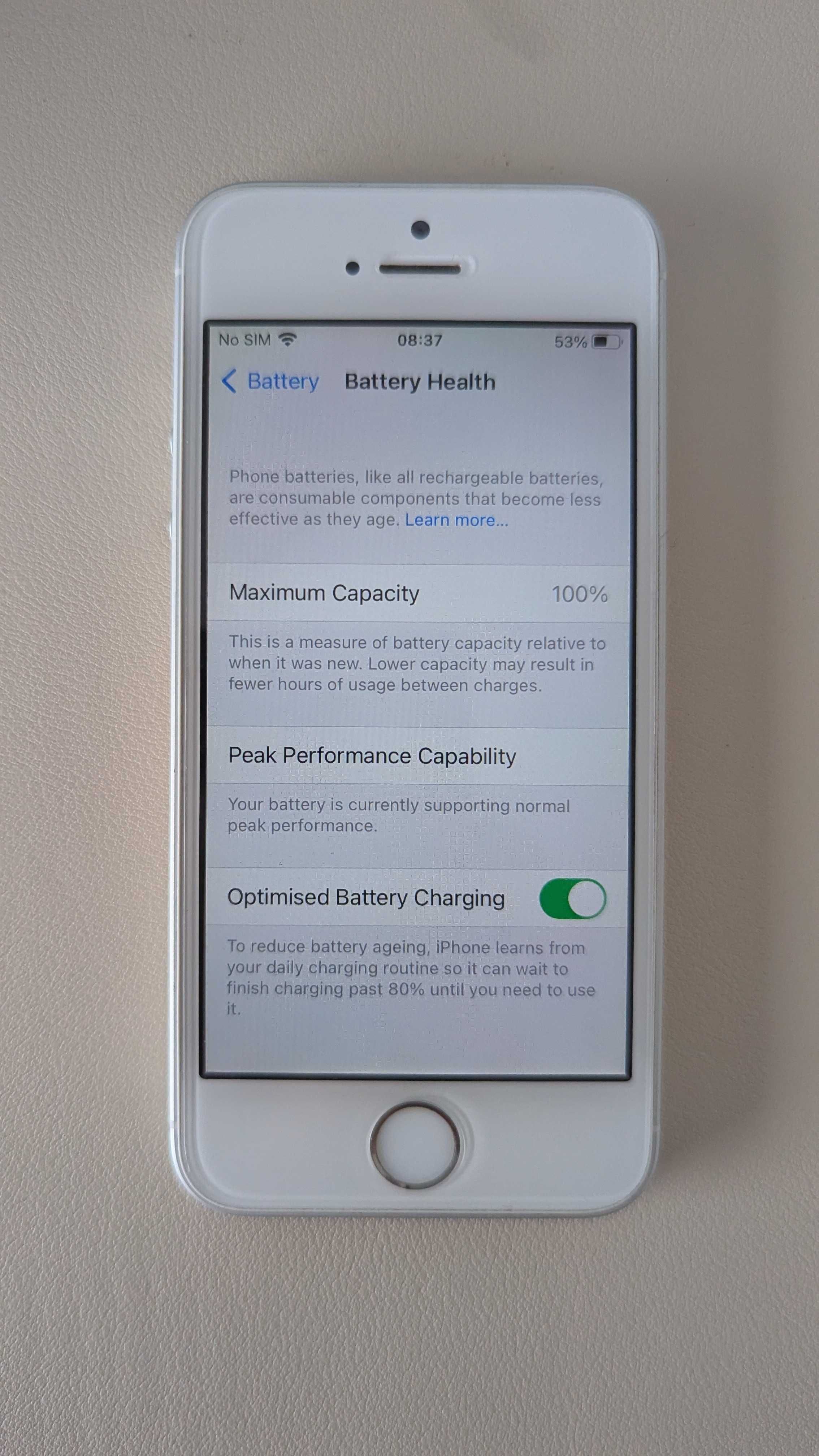 iPhone SE 32GB 1ª geração com bateria NOVA