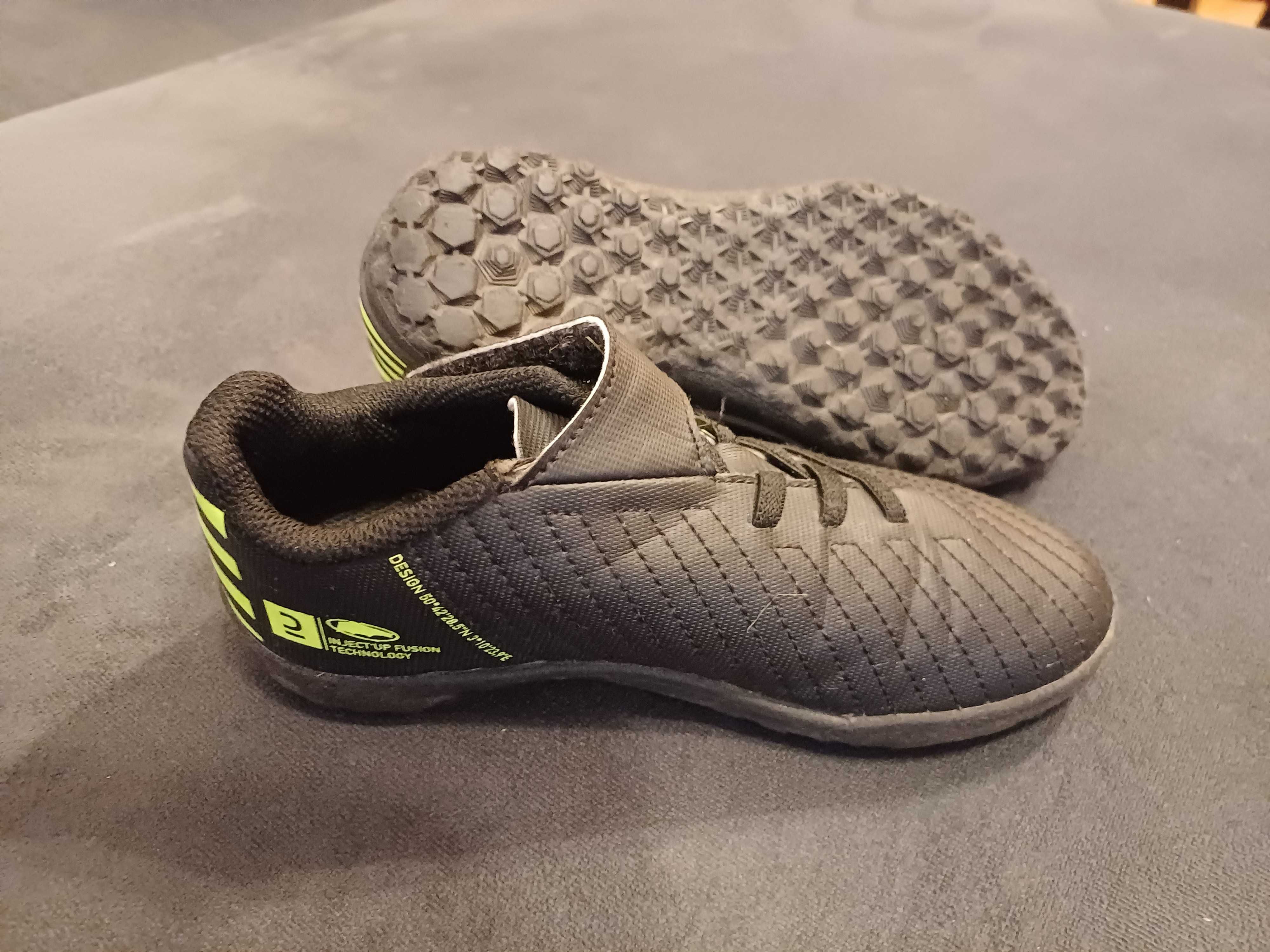 Buty piłkarskie sportowe turfy rozmiar 30 Kipsta na rzepy