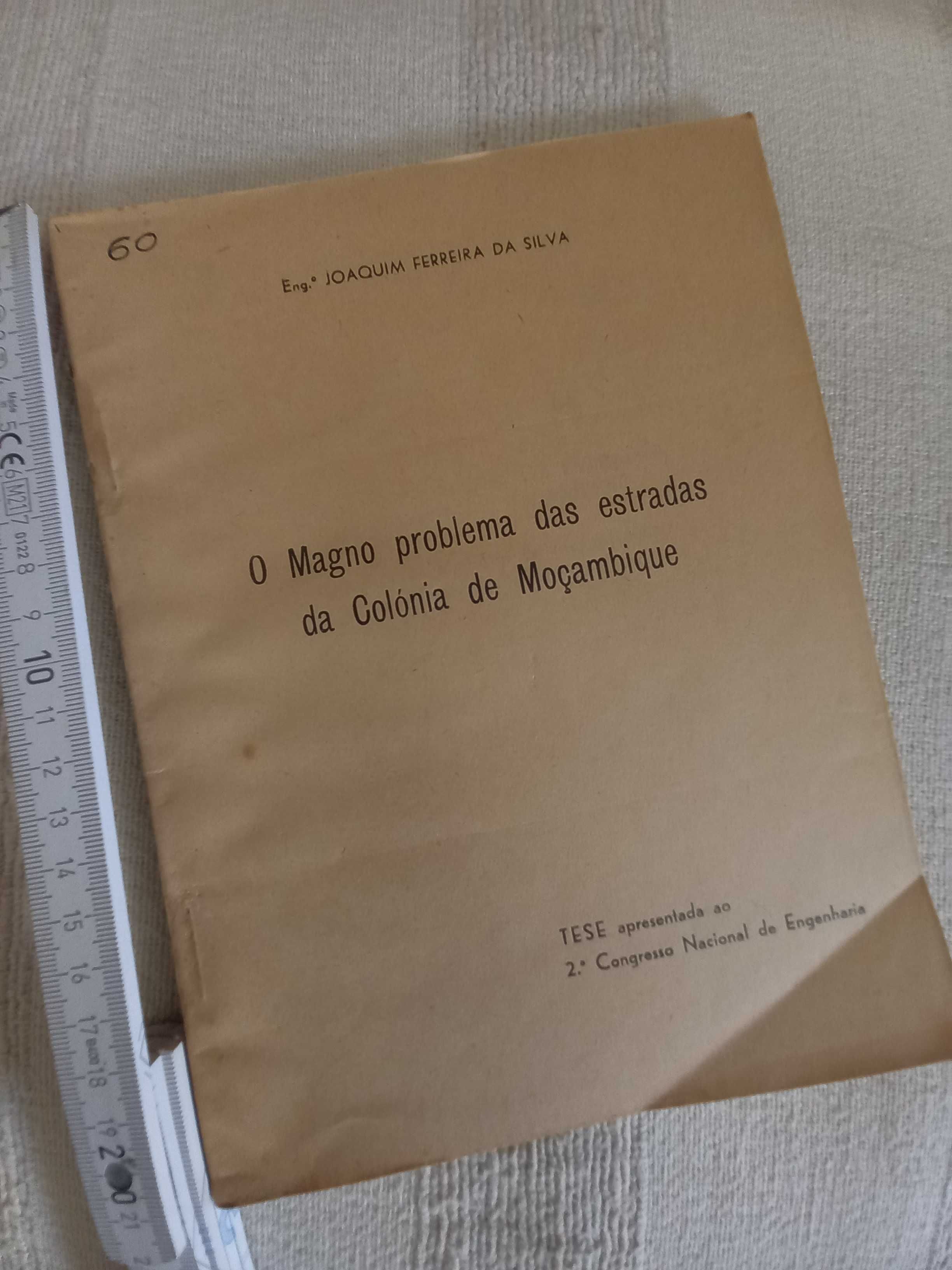 A rede viária de estradas em Moçambique em 1948