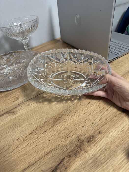 Хрусталь кришталь салатники цукерниці