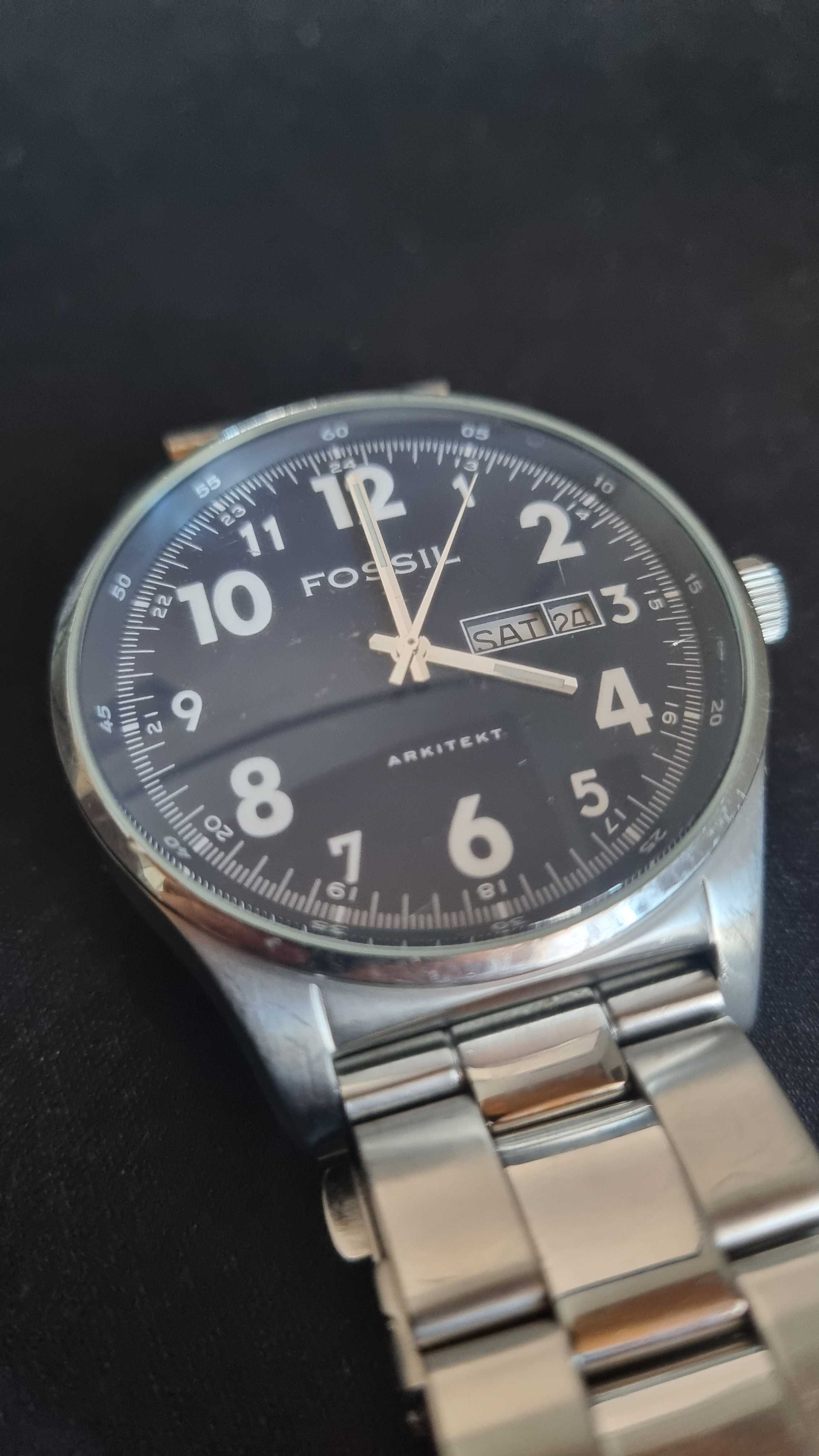 Relógio Fossil Homem – FS-2915 Cronógrafo | Azul Escuro