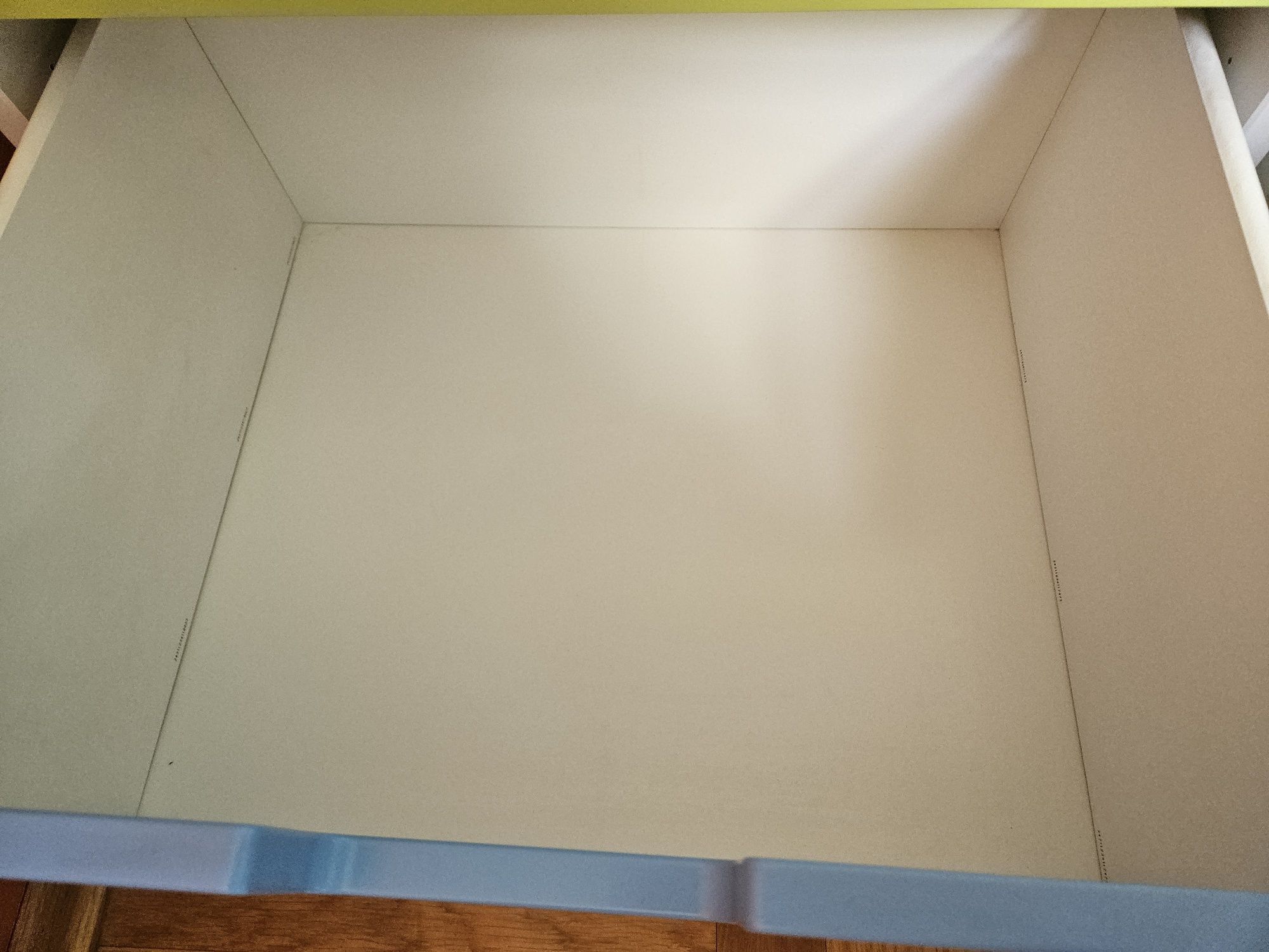 Szafa dla dzieci Ikea Stuva, wysokość 129cm fronty zielony i niebieski