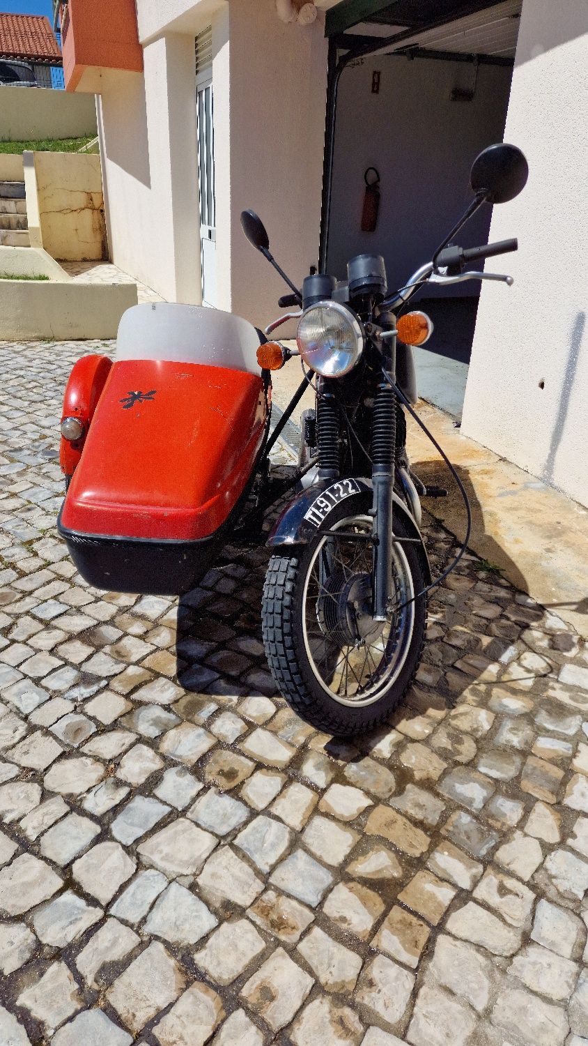 Vendo saide car jawa 350 velorex