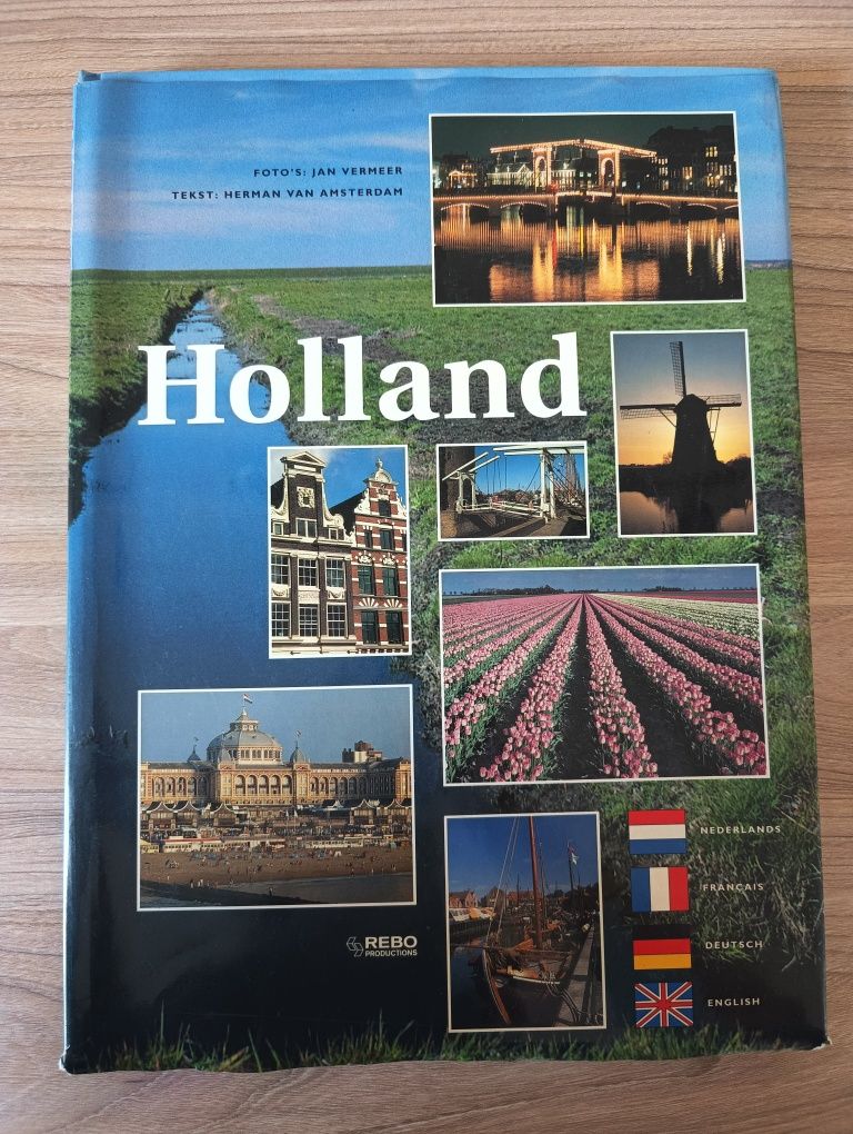 Album Holland Holandia czterojęzyczny fot. Jan Vermeer