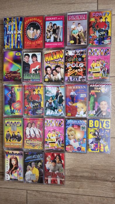 Kasety audio.  Disco Polo. Bardzo Ładne