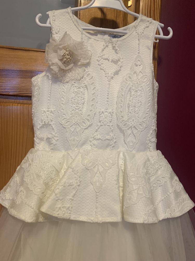 Sukienka Mała Mi r. 134/140 bdb sukienka komunia