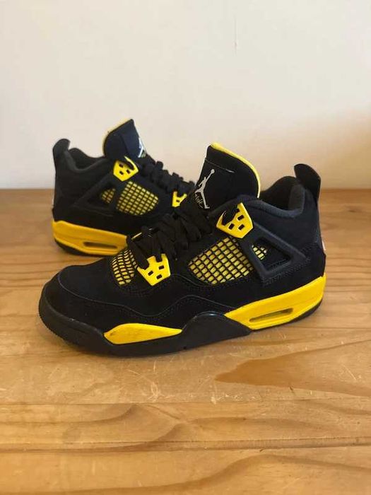 Buty meskie Mokasyny Jordan_4_Retro_Thunder R.45