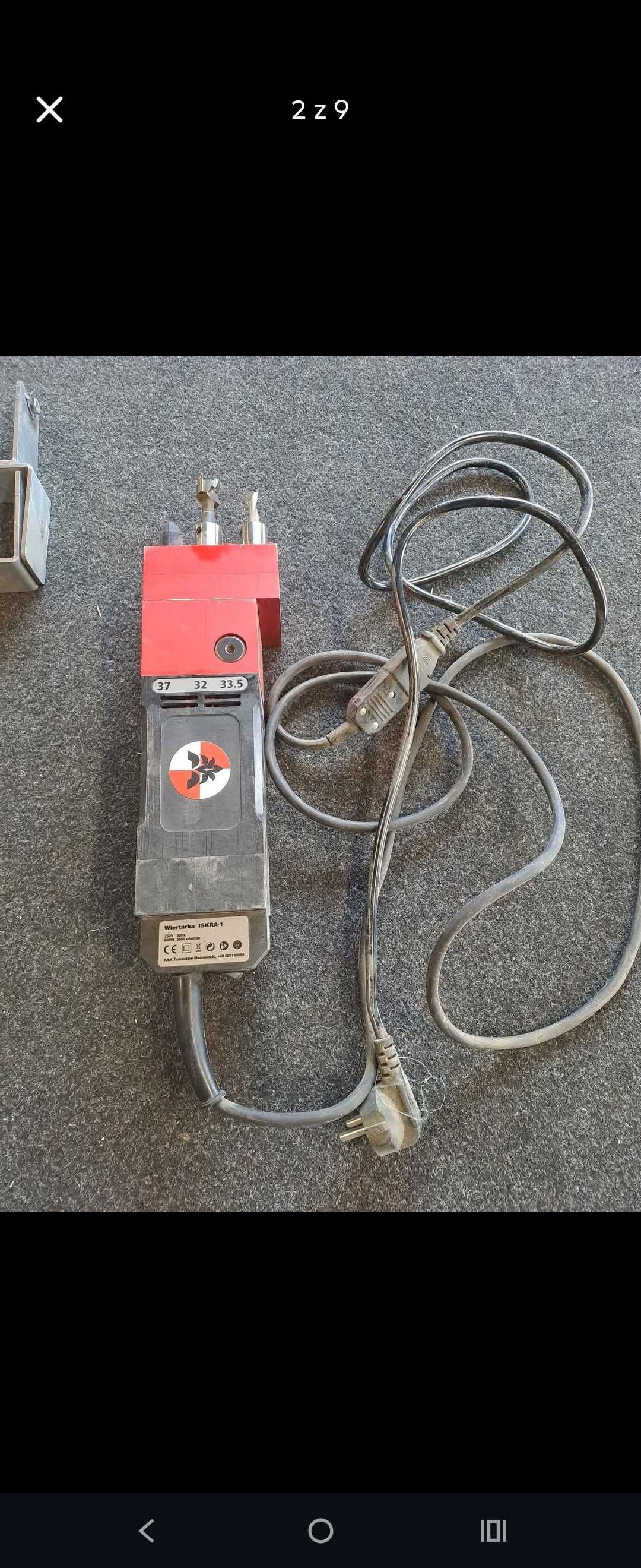 Sprzedam wiertarkę iskra 1600 w