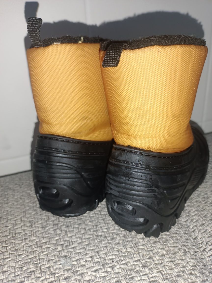 Buty zimowe śniegowce dziecięce 23 lupilu