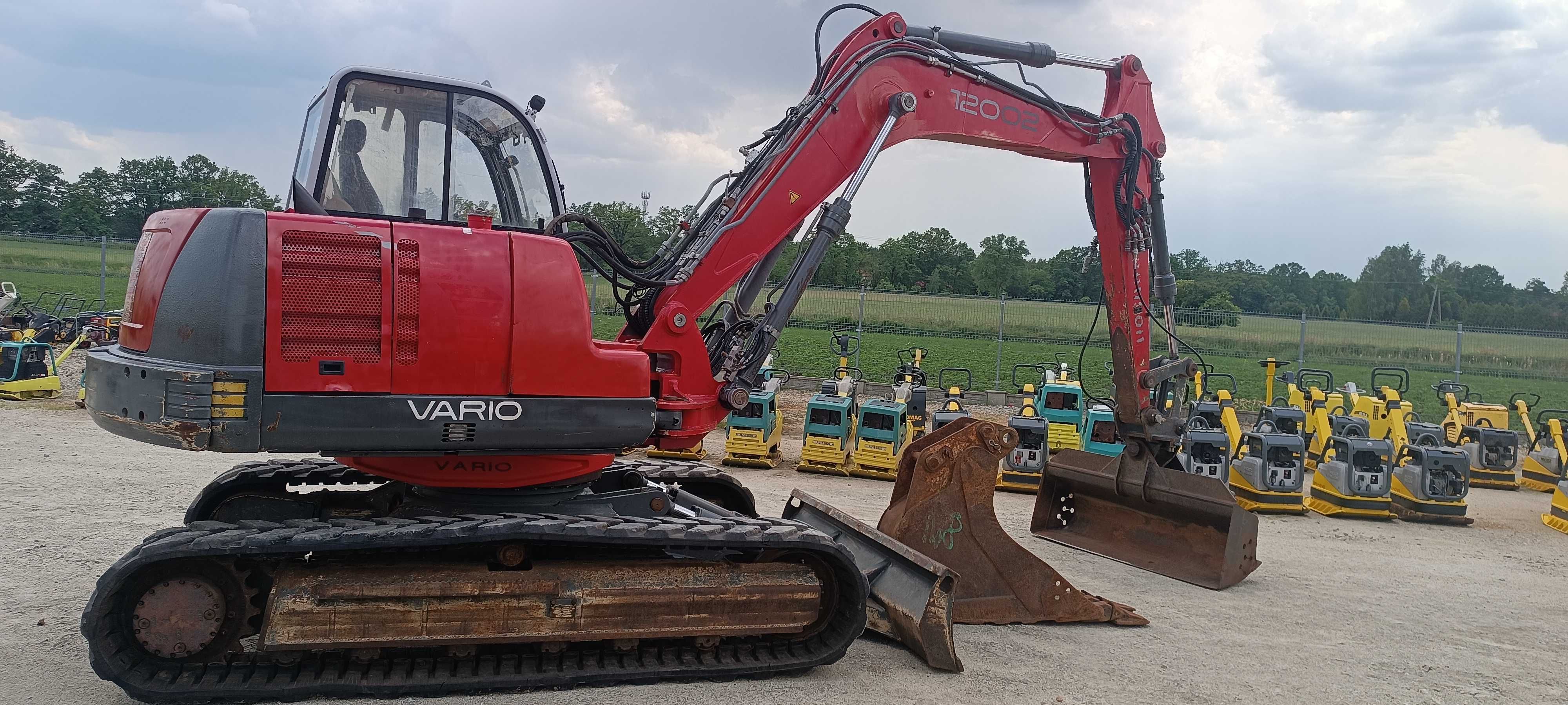 Minikoparka NEUSON 12002 RD / 12T / Wacker / CAT 308 312  TEREX TC 125