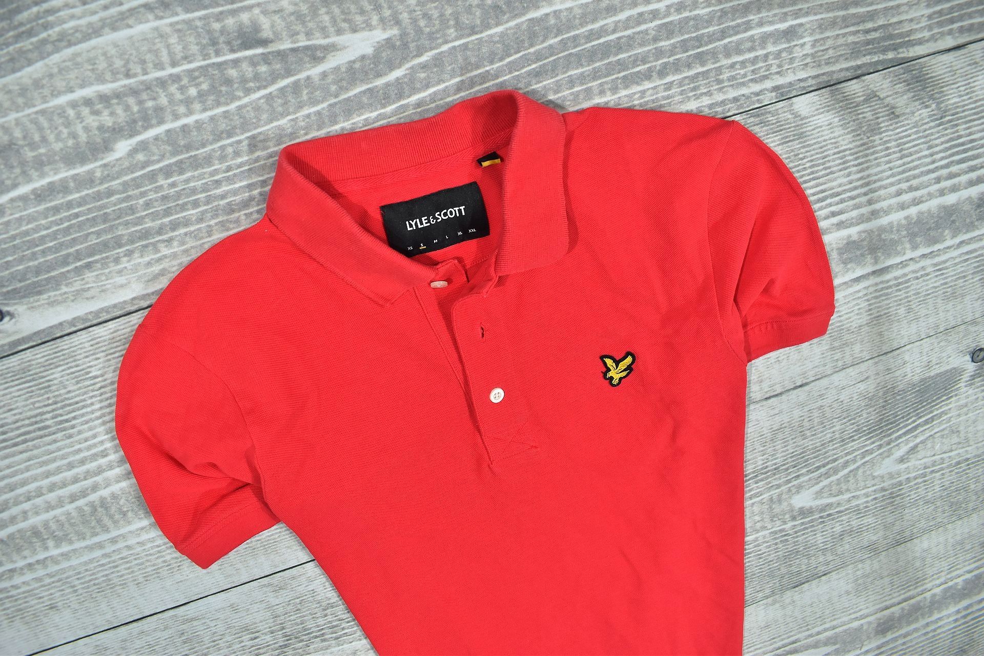 Lyle Scott Logowana Koszulka Polo Męska / S