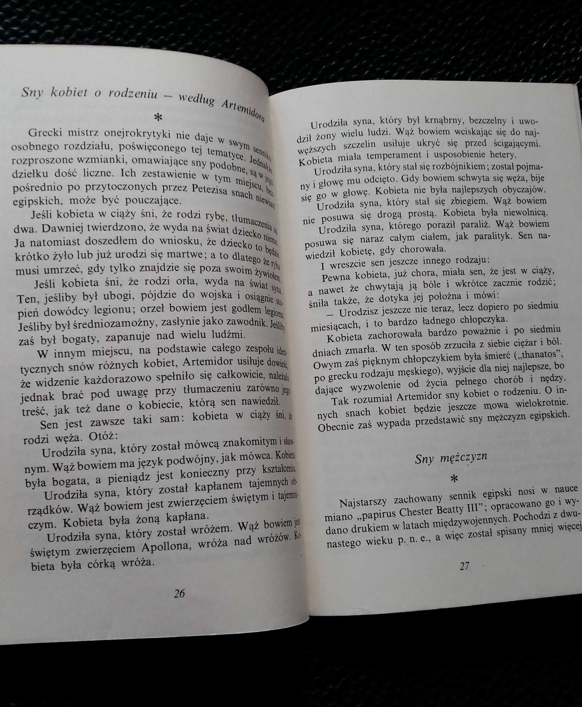 Sennik Artemidora - Aleksander Krawczuk,Ossolineum.