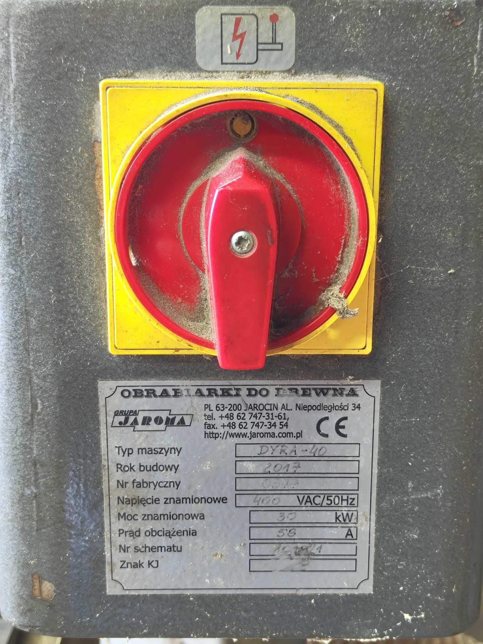 Strugarka dwustronna JAROMA DYRA-40 z wielopiłą