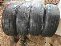 4 Jantes Ferro 4x100 com Pneus Goodyear 185/65R14 + Tampões